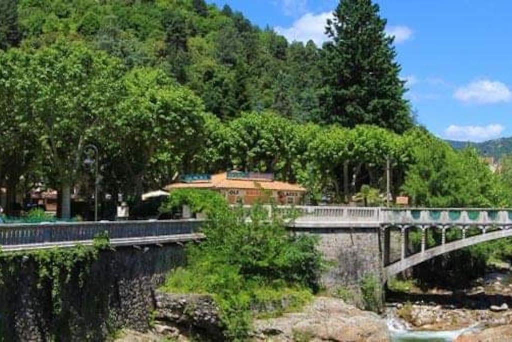 Un Moment De Detente Au Coeur De Vals-Les-Bains Exteriör bild